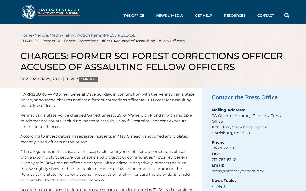 Forest County charge and expungement reference context